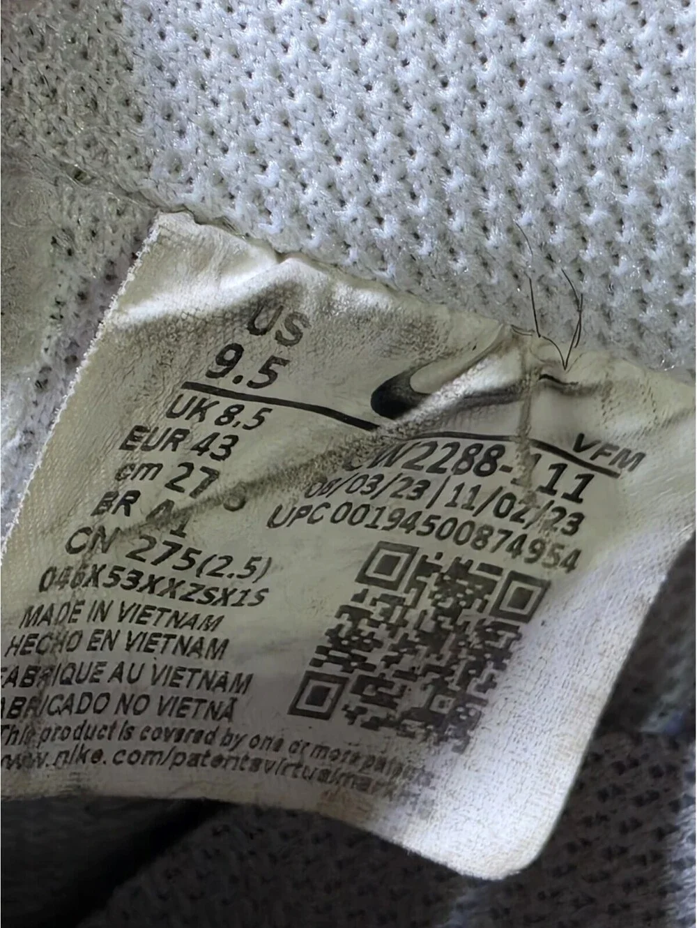 Nike Air Force 1 '07 Low Triple White Lace-Up Men's Sneakers CW2288-111 2020